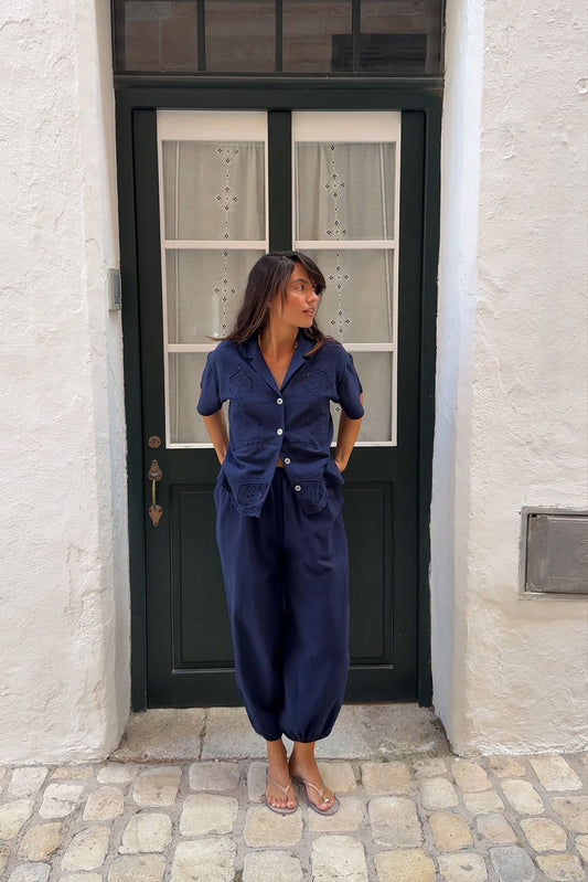 CHEMISE À BRODERIES AJOURÉES 2