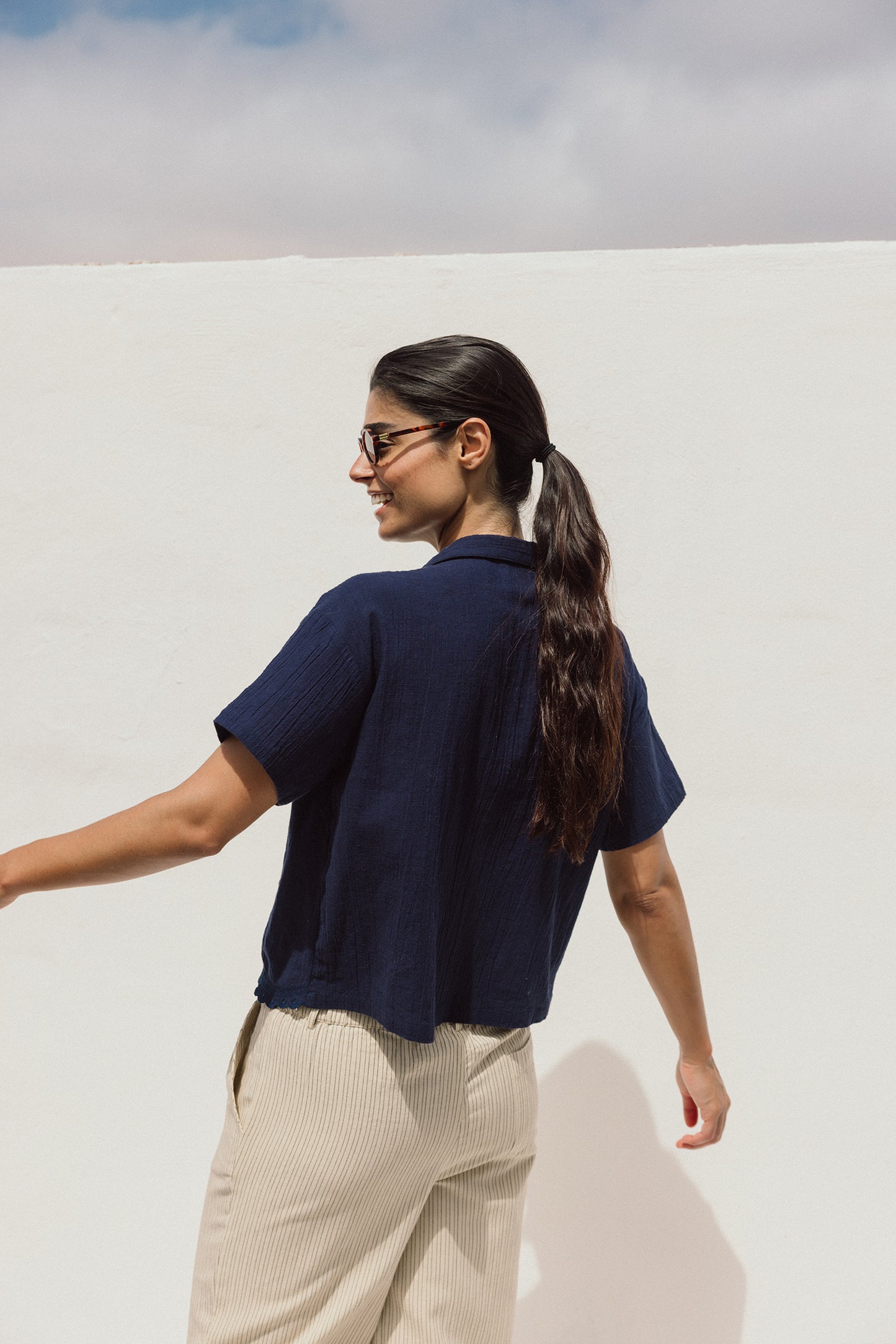 CAMISA BORDADOS PERFORADOS
