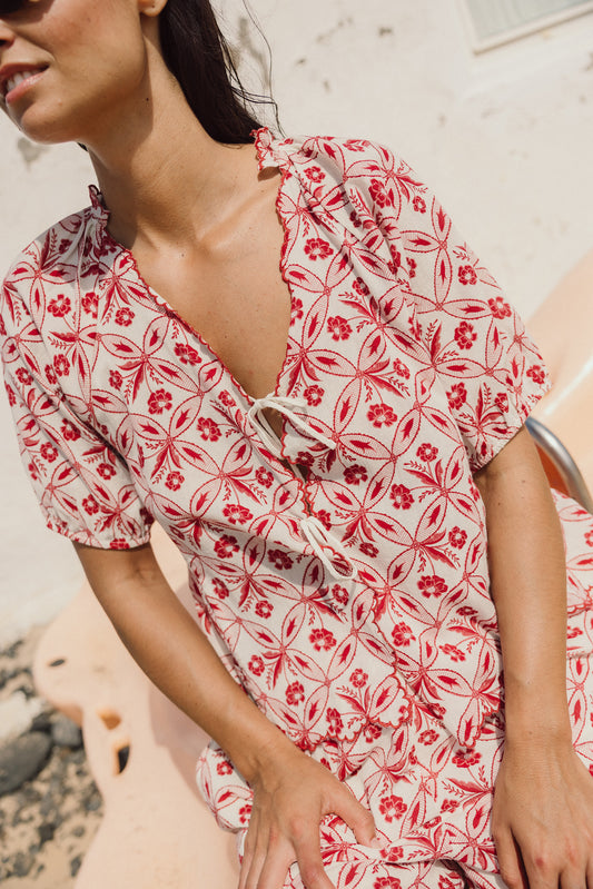 CAMISA ESTAMPADO VINTAGE LAZADAS 2