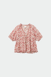 VINTAGE PRINT SHIRT WITH TIES