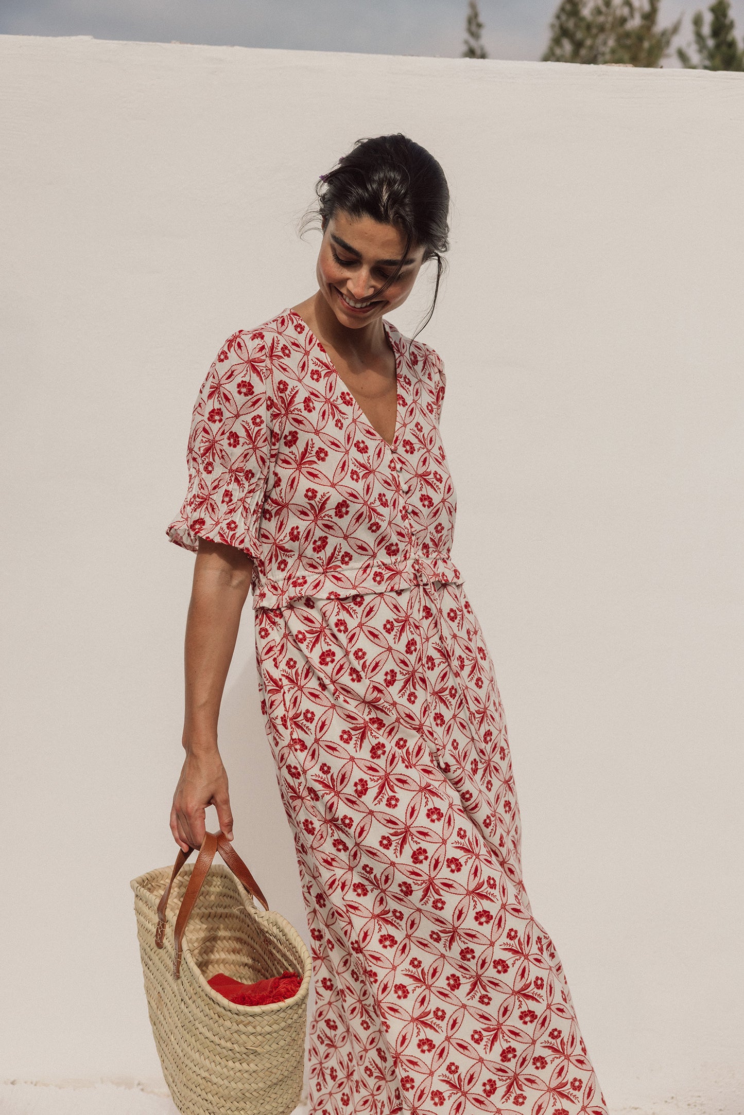 [CL] VINTAGE PRINT DRESS