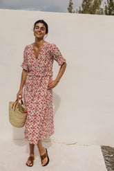 VINTAGE PRINT DRESS