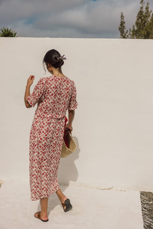 VESTIDO ESTAMPADO VINTAGE 3