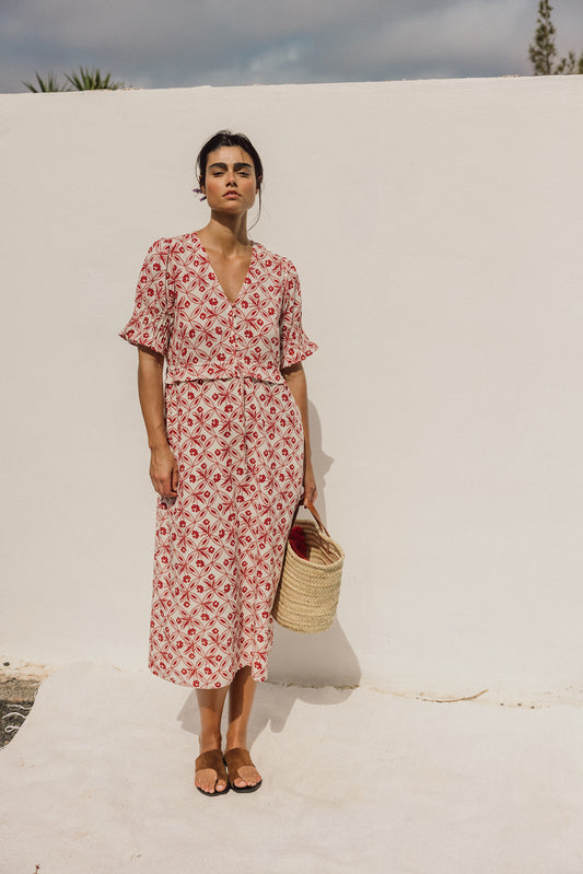 VESTIDO ESTAMPADO VINTAGE 4