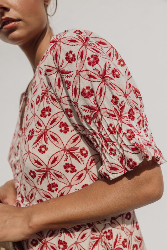 VESTIDO ESTAMPADO VINTAGE 5