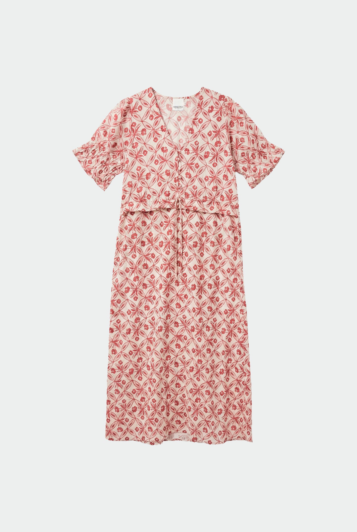 VESTIDO ESTAMPADO VINTAGE