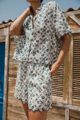VINTAGE PRINT SHORT