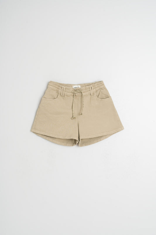 SHORT AVEC TAILLE ÉLASTIQUE ET CORDON 5