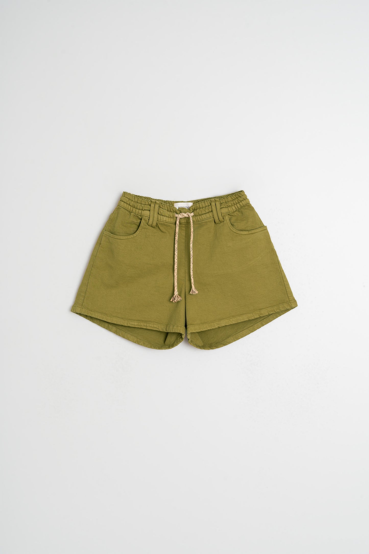 ELASTIC-WAISTBAND DRAWSTRING SHORT
