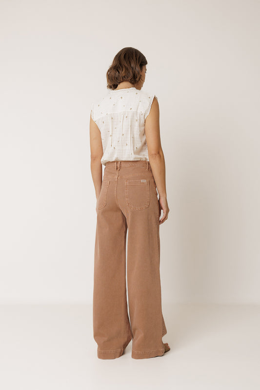 CROSSED-WAISTBAND PANT 3