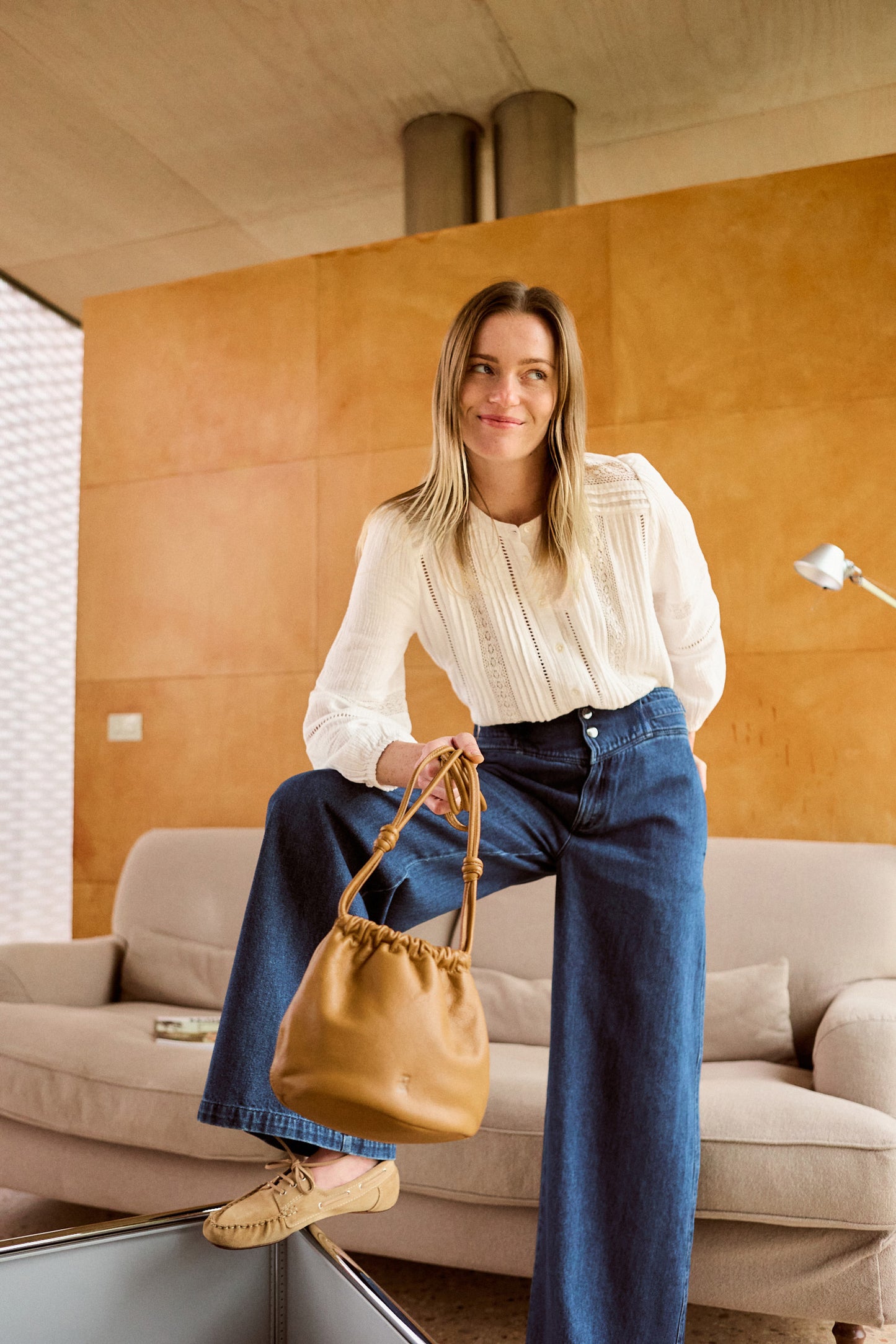 ROMANTIC DOUBLE GAUZE SHIRT