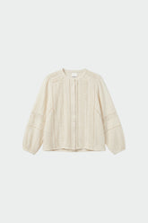 CHEMISE ROMANTIQUE EN DOUBLE GAZE