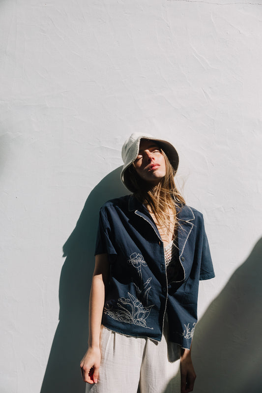 MAXI EMBROIDERED SHIRT 1