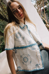 CAMISA BORDADOS FLORALES