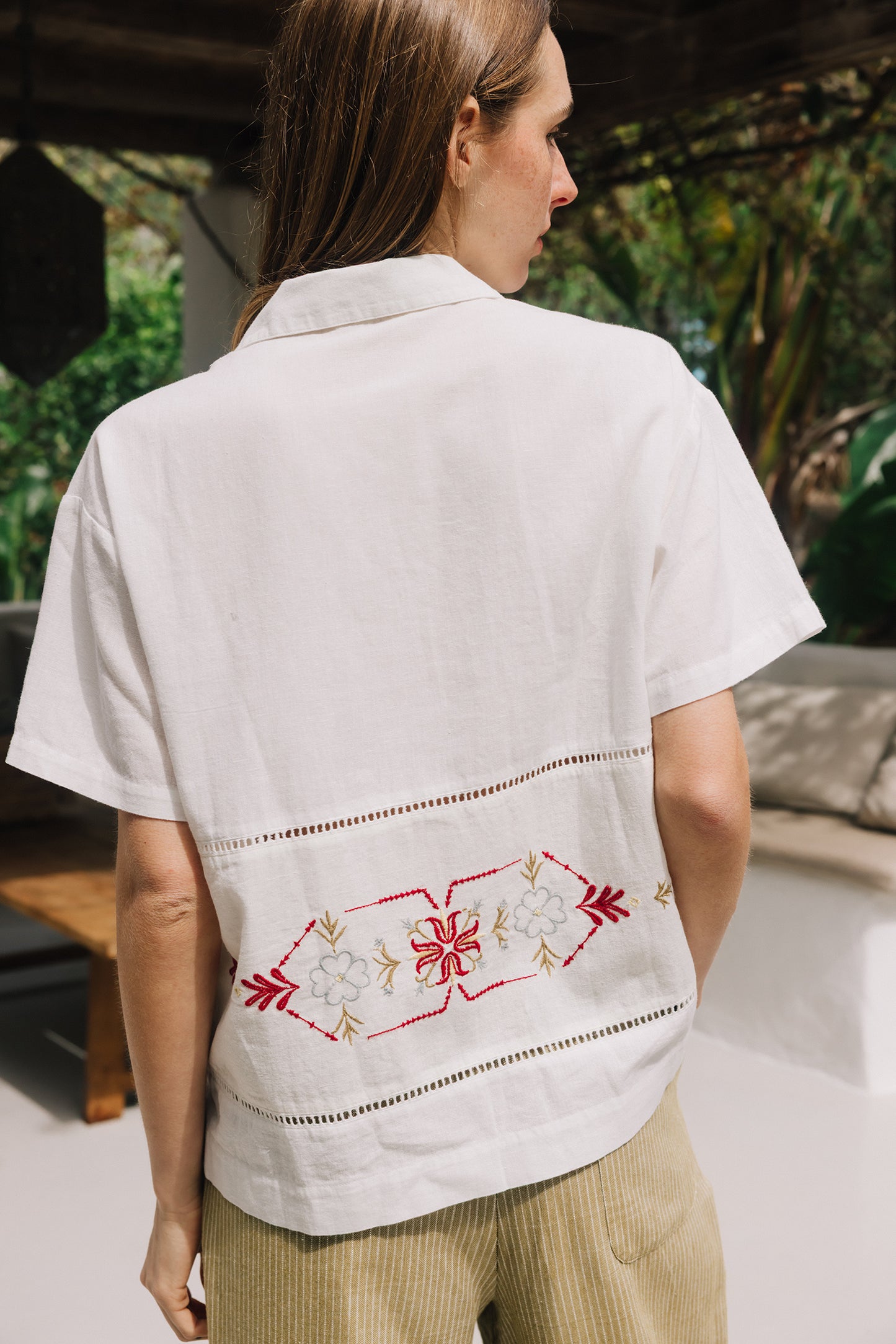 GUAYABERA STYLE SHIRT