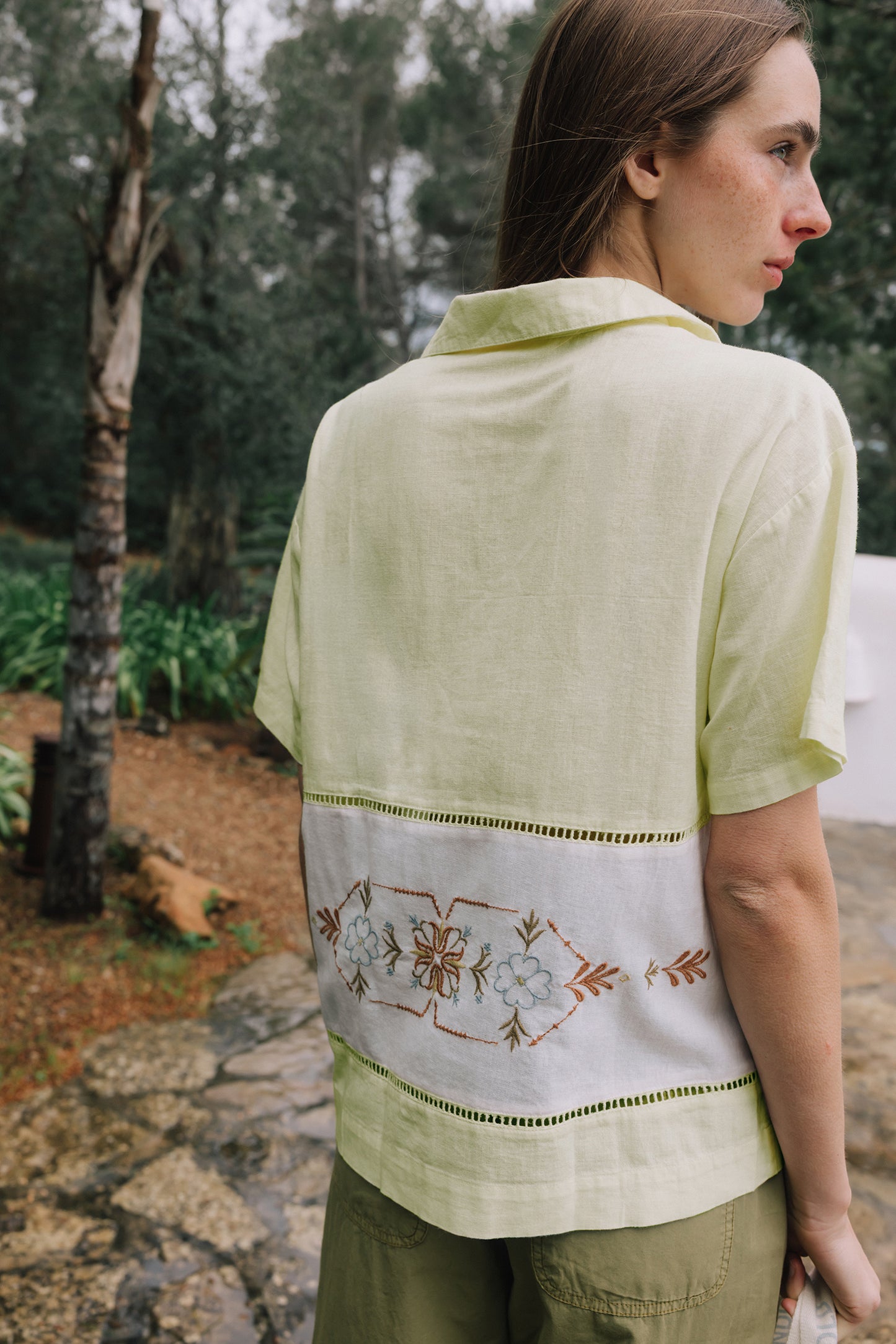 GUAYABERA STYLE SHIRT