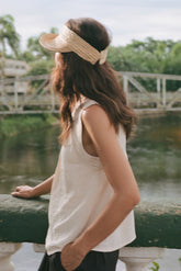 TOP DOBLE GASA CROCHET