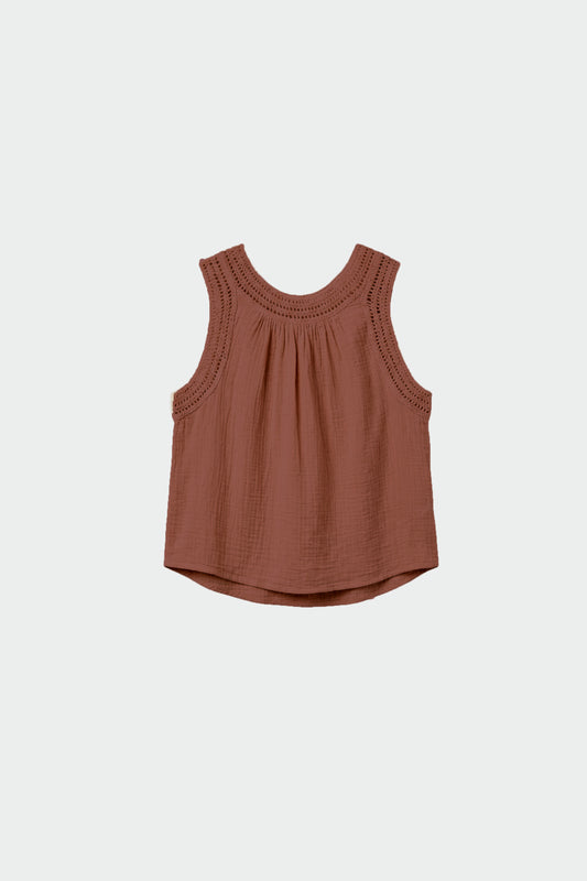 DOUBLE gauze CROCHET TOP 6