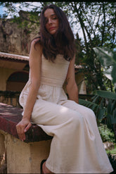 VESTIDO DOBLE GASA CROCHET