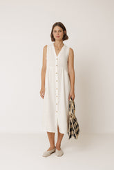 LINEN DRESS