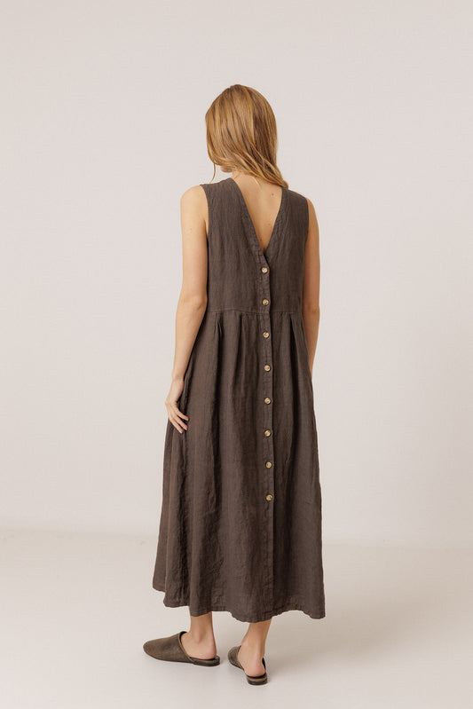 LINEN MULTIPOSITION DRESS 3