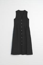 LINEN MULTIPOSITION DRESS