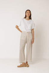 FLOWY LINEN PANT