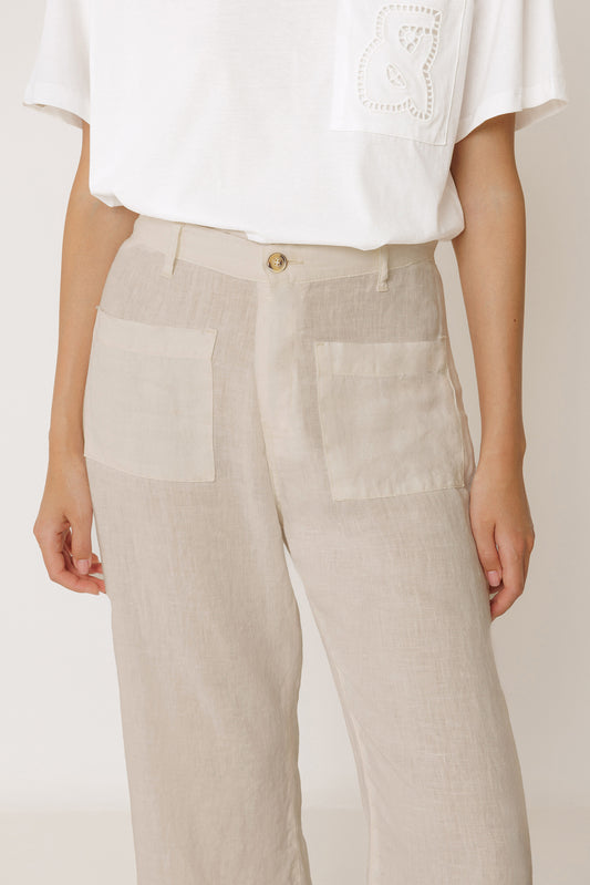 FLOWY LINEN PANT 2