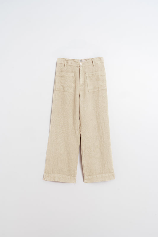 FLOWY LINEN PANT 3