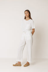 FLOWY LINEN PANT