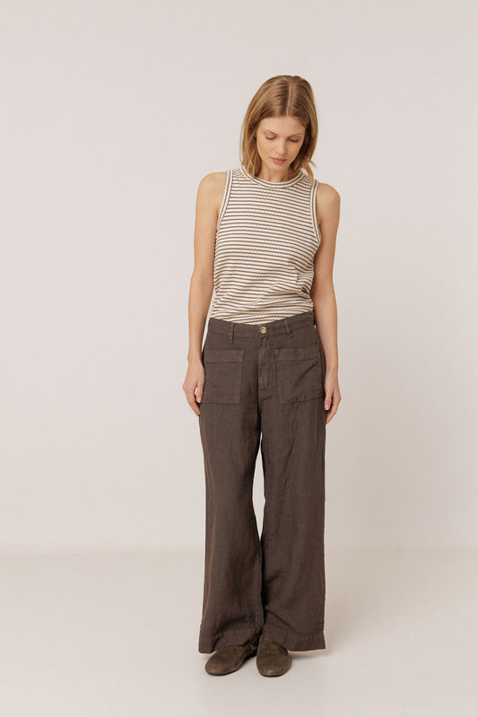 FLOWY LINEN PANT 2