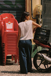 PANTALÓN RECTO POPELÍN