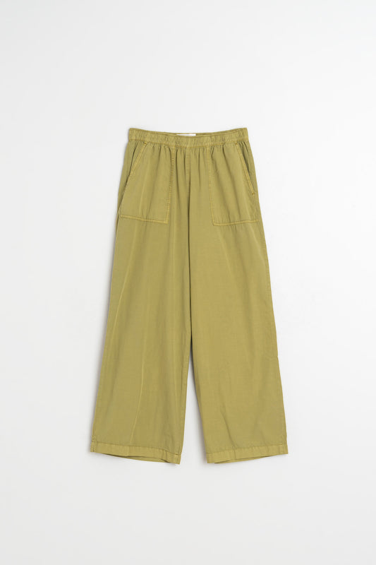 STRAIGHT POPLIN PANT 5