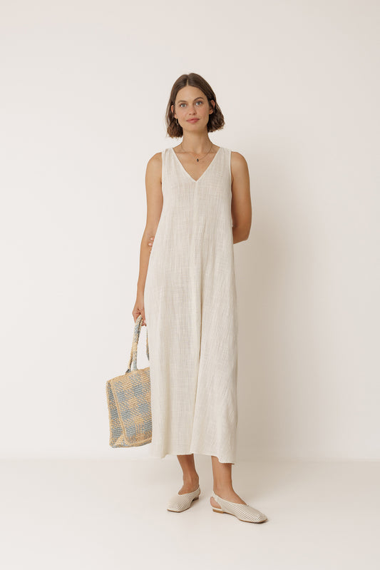 MAXI VESTIDO CREPADO 1