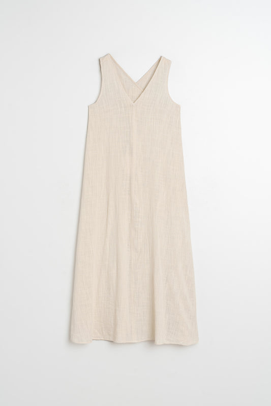 MAXI VESTIDO CREPADO 4