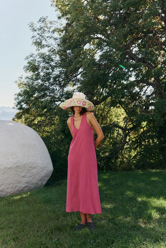 CREPE MAXI DRESS 1