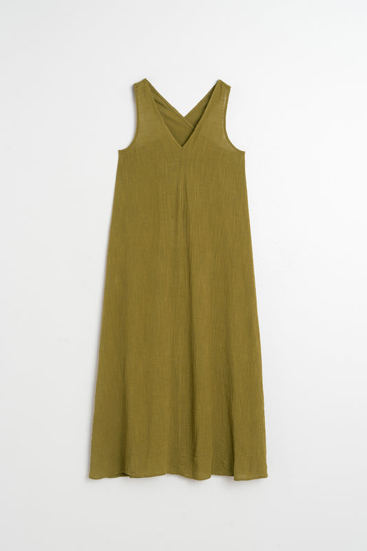 ROBE LONGUE CRÊPÉE 4