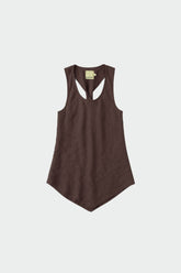 TOP LINO BAJO ASIMÉTRICO