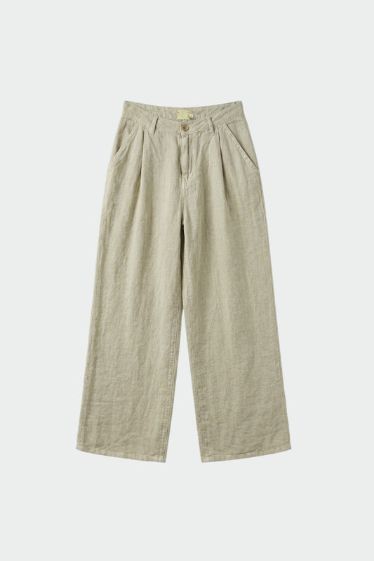 PANTALÓN LINO CON PINZAS 3