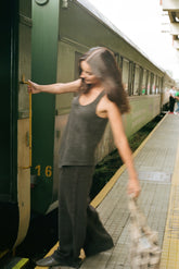 PANTALÓN LINO CON PINZAS