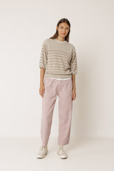 SAILOR-STRIPE SWEATER