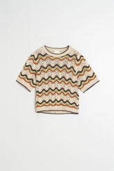 ZIG-ZAG CROCHET SWEATER