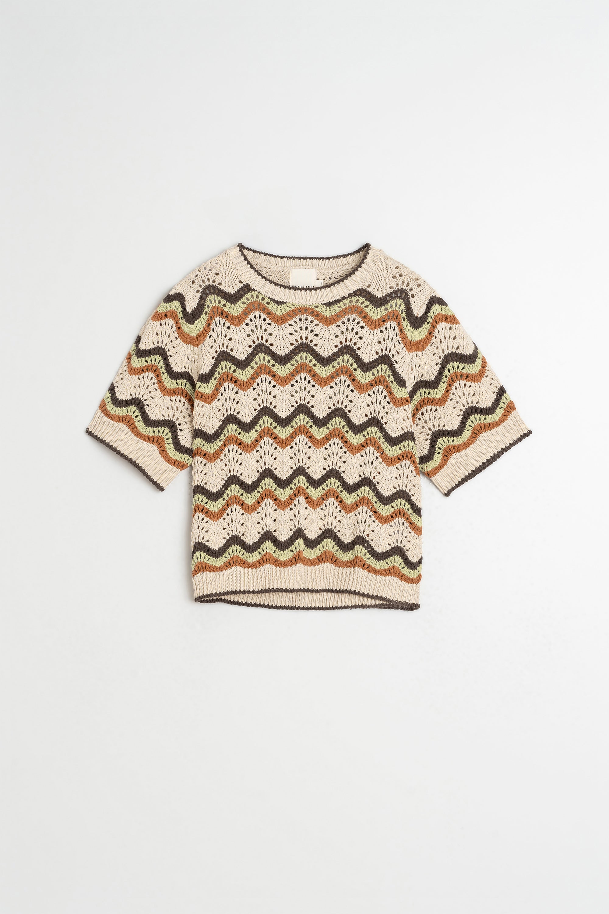 ZIG-ZAG CROCHET SWEATER | INDI&COLD