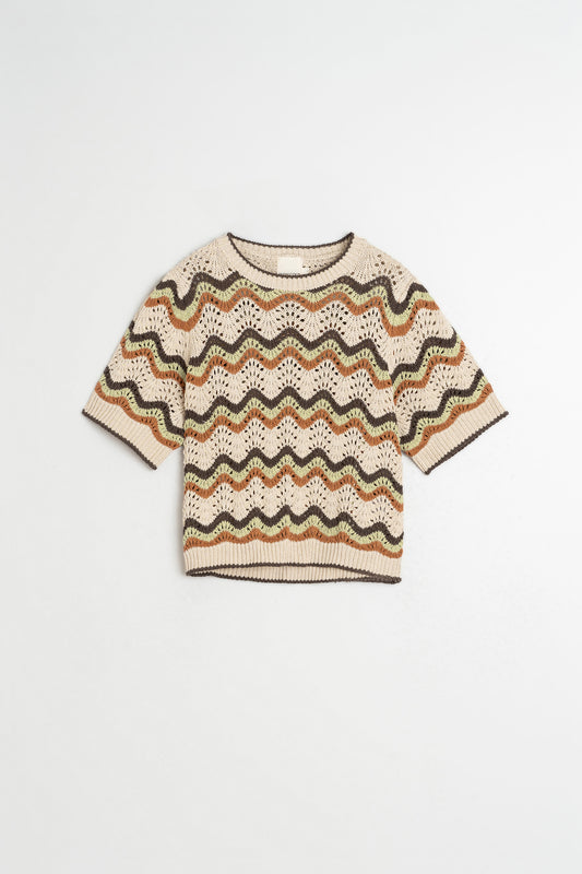 ZIG-ZAG CROCHET SWEATER 5