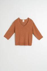 ORGANIC COTTON BOUCLÉ SWEATER