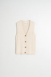 VESTE BOUCLÉ EN COTON ORGANIQUE