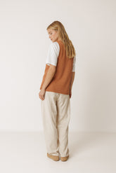 VESTE BOUCLÉ EN COTON ORGANIQUE