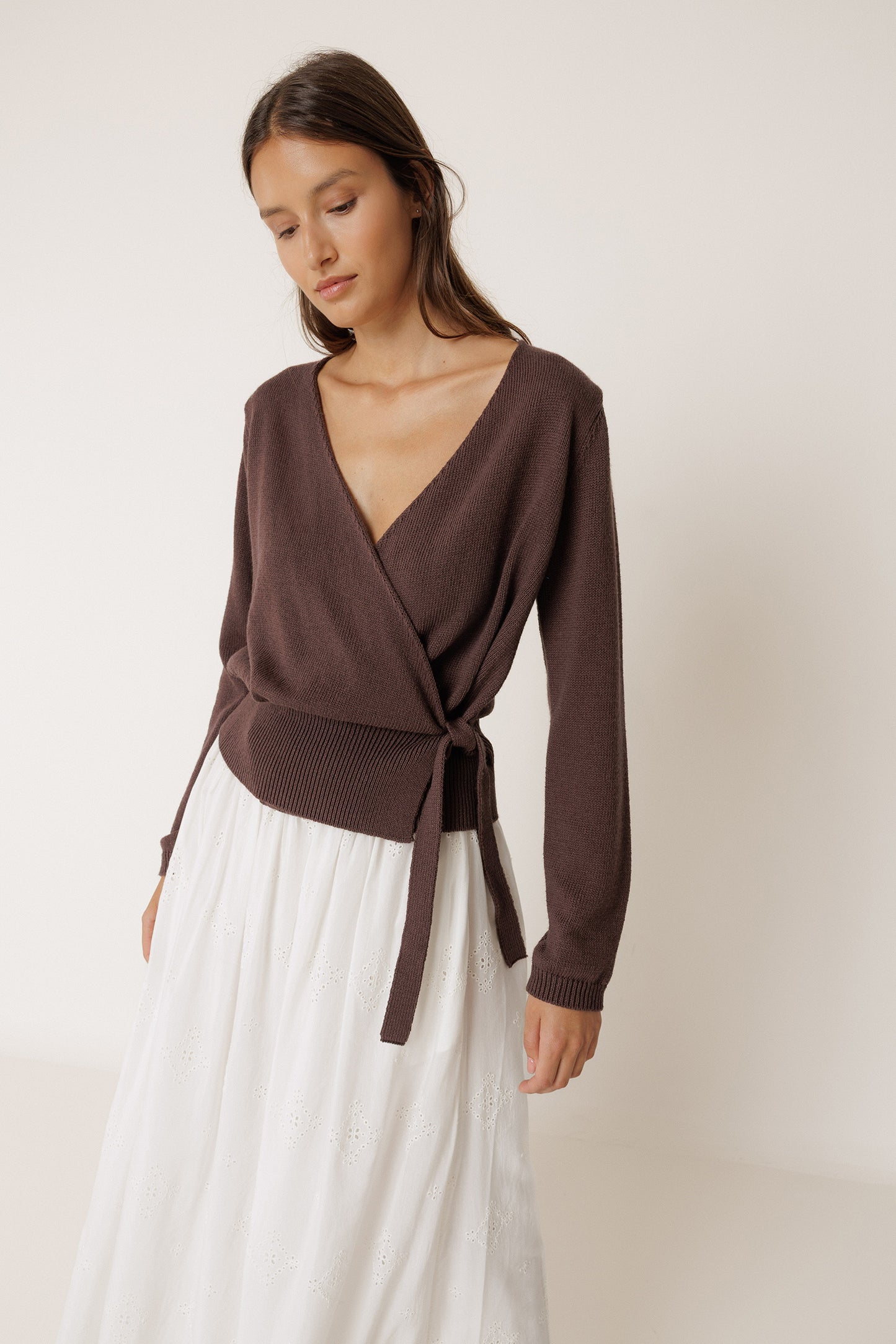 CARDIGAN CRUZADO PUNTO