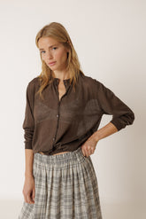 GILET TRICOT TRANSPARENT