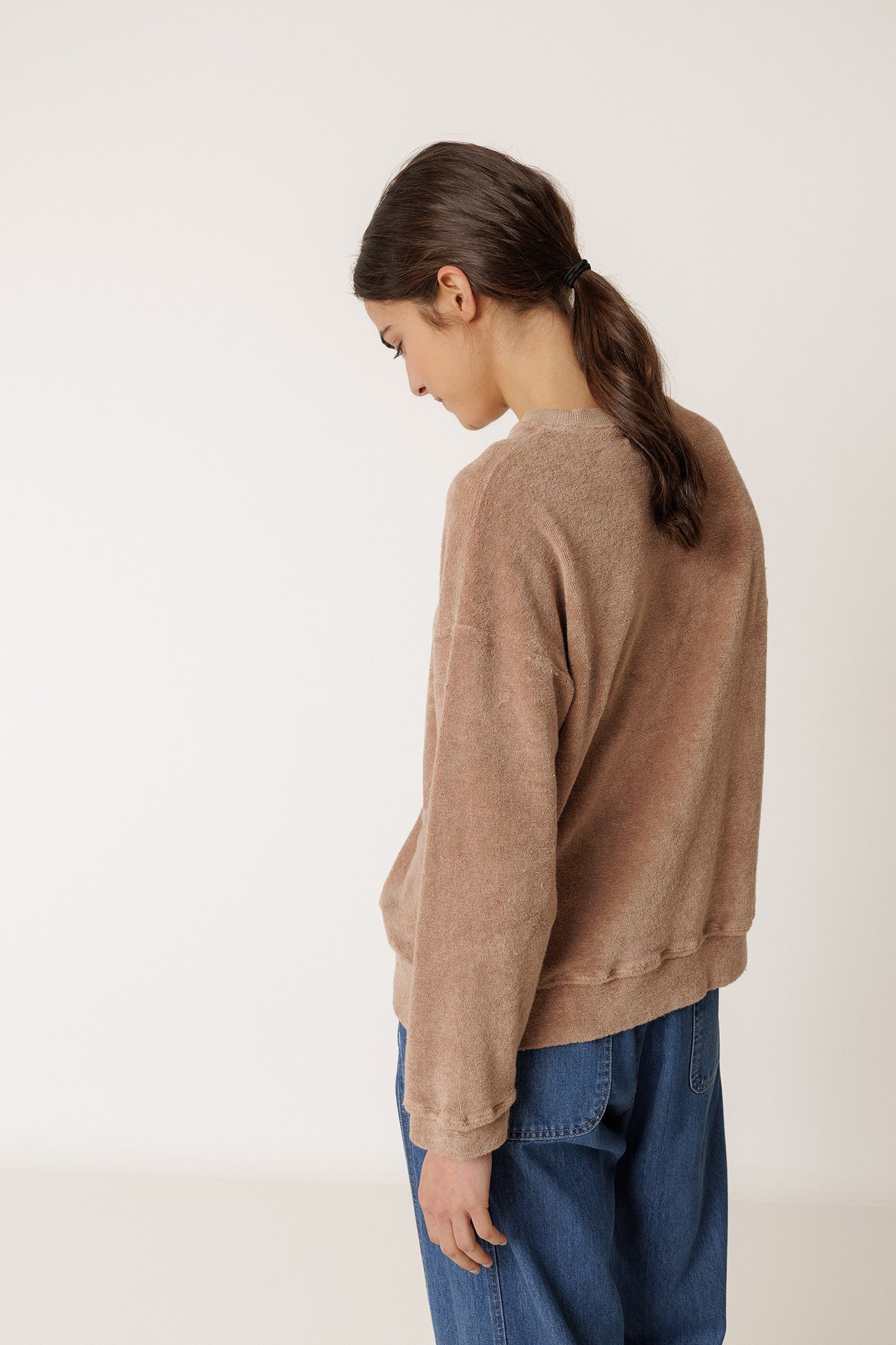 LARA TERRYCLOTH SWEATSHIRT